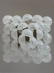 Lira Handblown Glass Flush Mount Ceiling Light 14