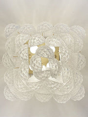 Lira Handblown Glass Flush Mount Ceiling Light 14