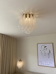 Lira Handblown Glass Flush Mount Ceiling Light 14