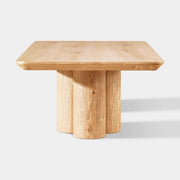 Aris Solid Oak Round Coffee Table 47