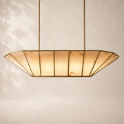 Lunessa Alabaster Linear Chandelier 72