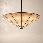 Lunessa Alabaster Round Chandelier 60