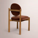 Elvara Dining Chair — BRANDY VELVET