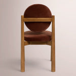 Elvara Dining Chair — BRANDY VELVET