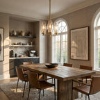 Lumi Clear Glass Semi Flush Mount