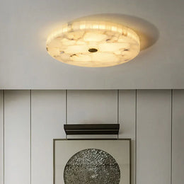 Luminous Alabaster Ceiling Light