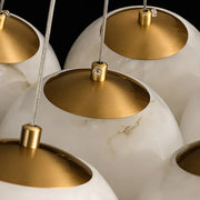 Lunar Alabaster Spherical Chandelier