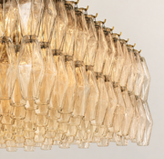 Lunavera Clear Glass Rectangular Chandelier 72