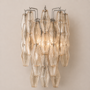 Lunavera Clear Glass Wall Sconce 18”H