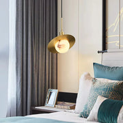Luxury Alabaster Round Pendant Lamp — image 2
