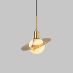 Luxury Alabaster Round Pendant Lamp — image 8