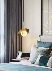 Luxury Alabaster Round Pendant Lamp — image 4