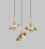 Luxury Alabaster Round Pendant Lamp — image 6