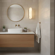 Luxury Alabaster Vertical Wall Lamp