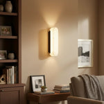 Luxury Alabaster Vertical Wall Lamp