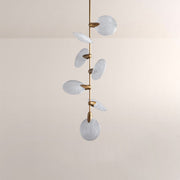 Lylo Nautilus Glass Disc Pendant