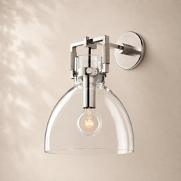 Macera Glass Cloche Sconce 8
