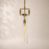 Macera Glass Cylinder Pendant 12