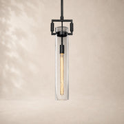 Macera Glass Cylinder Pendant 12