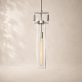 Macera Glass Cylinder Pendant 12