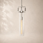 Macera Glass Cylinder Pendant 12