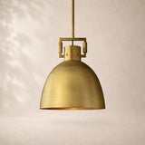 Macera Metal Cloche Pendant 10