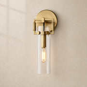 Macera Glass Cylinder Sconce 9