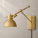 Macera Swing-Arm Task Sconce
