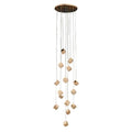 Magic Cube Crystal Staircase Chandelier