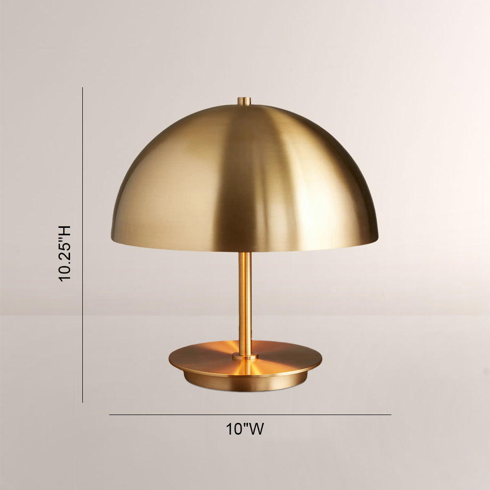 Malora Dome Metal Table Lamp