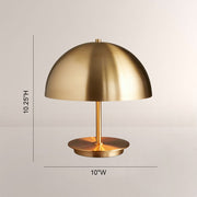 Malora Dome Metal Table Lamp