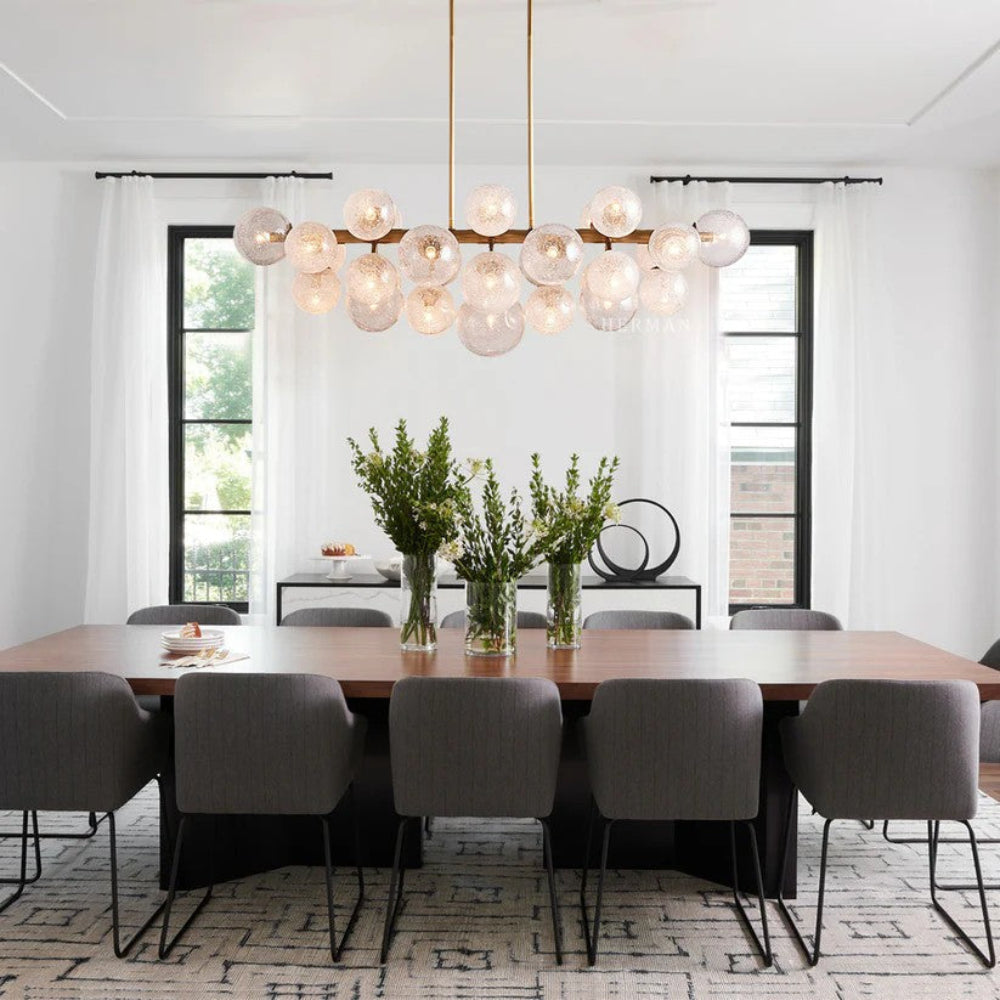 Mandoza Linear Chandelier -kimoylights