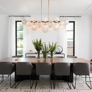 Mandoza Linear Chandelier -kimoylights
