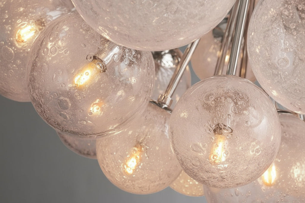 Mandoza Glass Chandelier - kimoylights