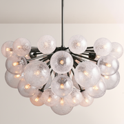 Mandoza Glass Chandelier - kimoylights