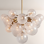 Mandoza Glass Chandelier - kimoylights
