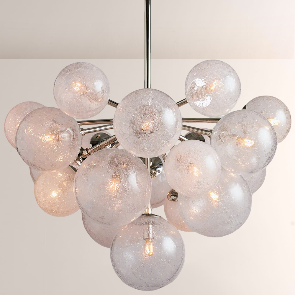 Mandoza Glass Chandelier -kimoylights