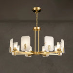 Alabaster Chandelier Copper Luxury — image 13