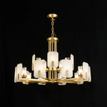 Alabaster Chandelier Copper Luxury — image 17