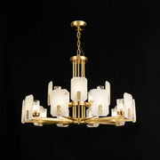 Alabaster Chandelier Copper Luxury — image 17