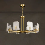 Alabaster Chandelier Copper Luxury — image 12
