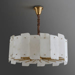 Alabaster Lorry Round Chandelier — image 14