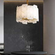 Alabaster Lorry Round Chandelier — image 8