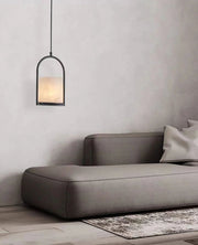 Alabaster Cylinder Pendant Light — image 14