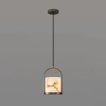 Alabaster Cylinder Pendant Light — image 27