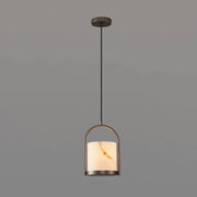 Alabaster Cylinder Pendant Light — image 26