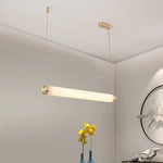 Alabaster Strip Pendant Lights