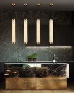 Alabaster Strip Pendant Lights