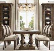 Marivena Crystal  Rectangular Chandelier 60”W
