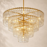 Marivena Crystal Tiered Round Chandelier 48